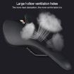 TOSEEK TS50 Road Mountain Bike Racing Saddle - Red | Lightweight Seat - 7