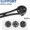 TOSEEK Carbon Fiber Road Bike Handlebar with Meter Bracket 3K Matte - 3