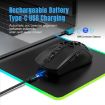 HXSJ T26 Dual Modes 2.4G BT5.1 Rechargeable Wireless Mouse Black - 7