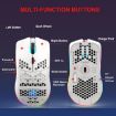 HXSJ T66 Black RGB Rechargeable Mouse - Wired & Wireless 3 Modes - 5