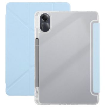Redmi Pad SE 11/Pad 2 Clear Acrylic Leather Case - Ice Blue 2025 - 1