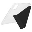 Redmi Pad SE 11/Pad 2 Clear Acrylic Leather Tablet Case - Black - 4