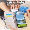 Redmi Note 14 Pro 5G Leather Wallet Case with Crossbody Strap - White - 8