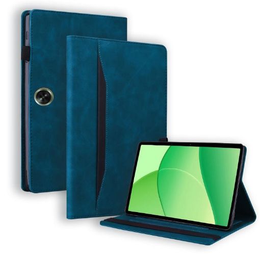 OPPO Pad SE 11 2025 Blue Shockproof Leather Tablet Case - 1