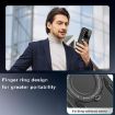 Realme C75 4G Red MagSafe Holder Phone Case with Large Window - 7