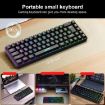 HXSJ V200 Russian Wired RGB Mechanical Keyboard, 68 Keys, 1.7m Cable, White - 9