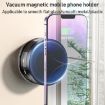 CCT31 Black Magnetic Car Phone Holder with Vacuum Adsorption - 2