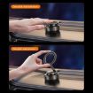 G712 Black Three-axis Folding Magnetic Car Phone Holder with Vacuum Adsorption - 4