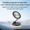 XZK101 Silver Folding Magnetic Car Phone Holder - Vacuum Adsorption - 3
