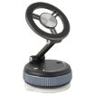 XZK102 Gun Metal Folding Magnetic Car Phone Holder Vacuum Adsorption - 1