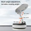 XZK103 Silver Folding Magnetic Car Phone Holder - Vacuum Adsorption - 4
