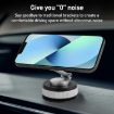 XZK104 2nd Gen Magnetic Folding Car Phone Holder - Gun Metal D Type - 7