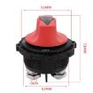 Heavy-Duty 12-24V 300A DC Battery Disconnect Switch, No Handle - 5