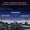 J33 White Magnetic Car Phone Holder with Vacuum Adsorption - 9