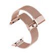 Rose Gold Milanese Buckle Metal Watch Band for Apple Watch 38/40/41/42mm - 2
