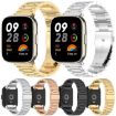 Redmi Watch 3 xDfind Stainless Steel Metal Band (Black) - Three-Bead - 4