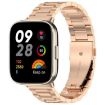 Redmi Watch 3 xDfind Stainless Steel Metal Band - Rose Gold - 1