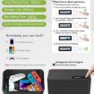 Smart Time Management Phone Self-lock Storage Box - Black - 3