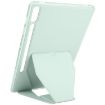 Samsung Galaxy Tab S10+/S9+ Light Green Magnetic Leather Tablet Case - 4