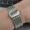 Apple Watch Mesh Magnetic Stainless Steel Band Black 42/41/40/38mm - 6