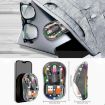 HXSJ M333 Transparent Wireless Mouse - Three Modes, White - 8