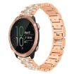 Rose Gold 20mm Steel Watch Band for Garmin Forerunner 570/245/645/158 - 1