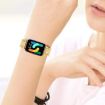 Samsung Galaxy Watch7/FE/6/5/4 Diamond Jewelry Steel Band Black 20mm - 5