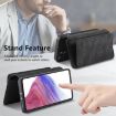 Vivo V40 Lite/V30e MagSafe RFID Wallet Leather Phone Case - Black - 5