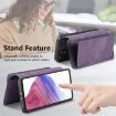 Vivo V40 Lite/V30e MagSafe RFID Anti-theft Leather Wallet Case Purple - 5