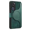 Vivo Y19s 4G Green Leather Case with MagSafe RFID Zipper Wallet - 3