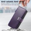 Vivo Y300+/Y200 Pro MagSafe RFID Anti-theft Leather Wallet Case Purple - 4