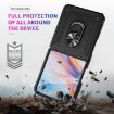 Samsung Galaxy Z Flip7 5G Shockproof TPU + PC Case with Holder - Black - 6