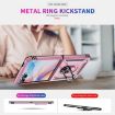 Samsung Galaxy Z Flip7 5G Shockproof Pink TPU + PC Case with Holder - 7