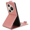 Huawei Pura 80 Ultra 5G Rose Gold Magnetic Flip Leather Case with Buckle - 4