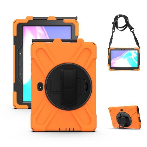 Shockproof Case for Samsung Galaxy Tab Active Pro/Active4 Pro - Orange - 1