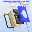 Shockproof Case for Samsung Galaxy Tab Active Pro/Active4/Active5 (Blue) - 3