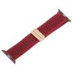 Magnetic Buckle Nylon Watch Band for Apple Watch 42/41/40/38mm - Wine Red - 4