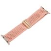 Apple Watch Band 42/41/40/38mm Magnetic Buckle Nylon - Dark Pink Sand - 4