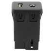 Chevrolet Cruze/Malibu/Regal AUX USB Socket Connector Switch Black - 5