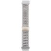 Pearl White 18mm Magnetic Buckle Knitted Nylon Watch Band - 2