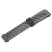 Olive Green 20mm Magnetic Buckle Knitted Nylon Watch Band - 4