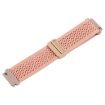 22mm Dull Pink Magnetic Buckle Knitted Nylon Watch Band - 4