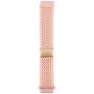 22mm Dark Pink Sand Magnetic Buckle Knitted Nylon Watch Band - 2