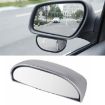 360 Rotating Rear-view Blind Spot Mirror - Wide-angle, Silver - 1