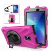 Shockproof Silicone + PC Case for Samsung Galaxy Tab Active 2 8.0 (Rose Red) - 1