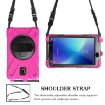 Shockproof Silicone + PC Case for Samsung Galaxy Tab Active 2 8.0 (Rose Red) - 3