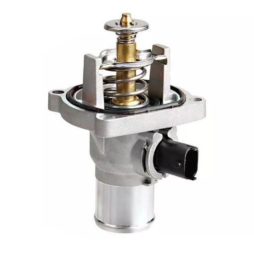 Chevrolet Cruze Thermostat Housing Water Pump Outlet Silver 96984104 - 1