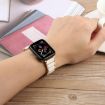 Apple Watch Band 42/41/40/38mm Ceramic Steel Gold White 18mm - 7