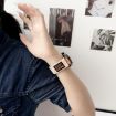 Kalebol 20mm Navy Blue Nylon Loop Fastener Denim Watch Band - 4