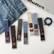 Universal Nylon Loop Fastener Denim Watch Band 22mm - Dark Grey - 3